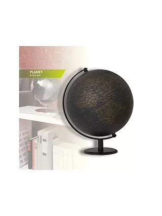 EMFORM |  Tischglobus - Planet  25 cm schwarz/gold | 